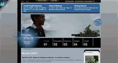 Desktop Screenshot of nicolas-leroy.com