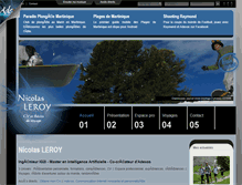 Tablet Screenshot of nicolas-leroy.com